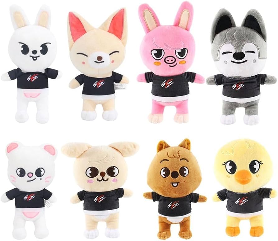 stray kids マスター 10cm ぬいぐるみ バンチャン リノ セット stray
