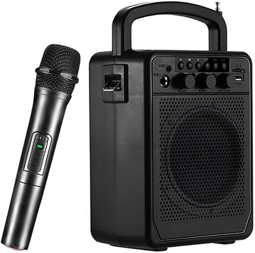 Amazon.co.jp: ワイヤレスマイク スピーカーセット 拡声器 - 充電式