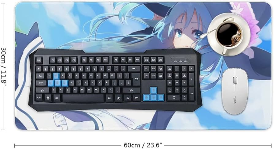 Amazon.co.jp: マウスパッド 大型 可愛い アニメ柄 すかすか クトリ