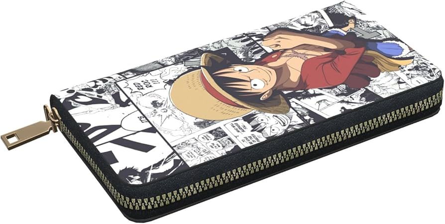 Amazon.co.jp: 財布 ワンピース One Piece ルフィ 長財布 レザー なが