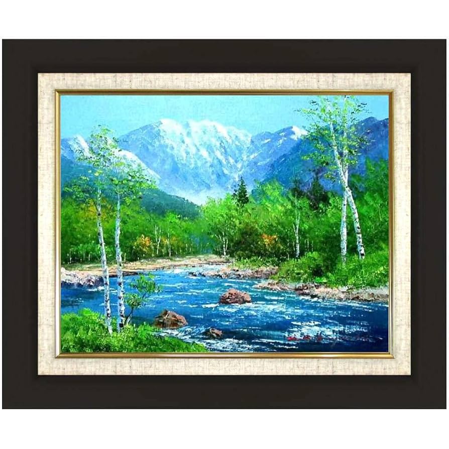 真作】 小林和作 「海」 アトリエにて直接購入品 油絵 油彩 4号 真作