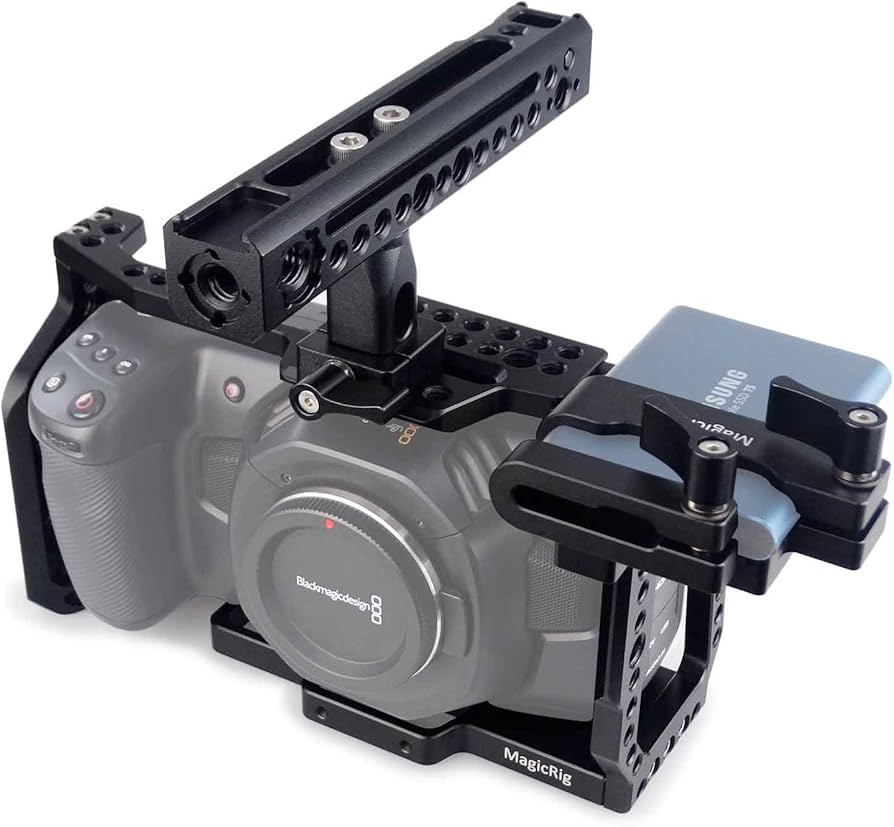Amazon.com : MAGICRIG BMPCC 4K & 6K Cage for Blackmagic Design