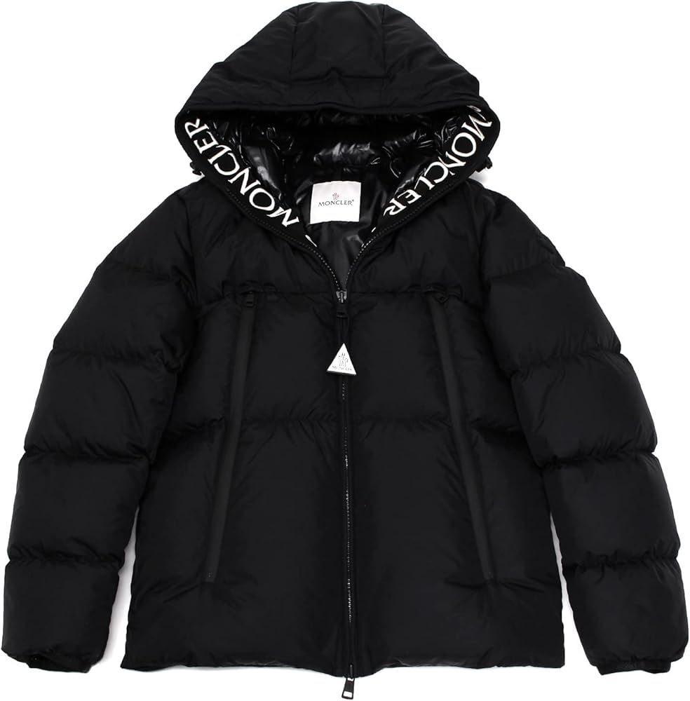 Amazon | [モンクレール] MONTCLA ロゴテープ ダウンジャケット
