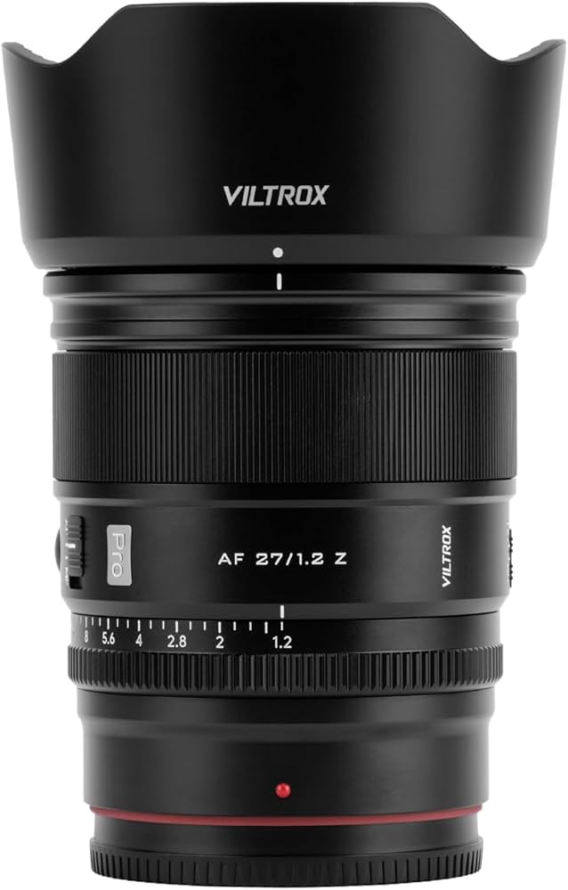 Amazon.co.jp: Viltrox AF 27mm F1.2 Pro 中望遠 単焦点レンズ