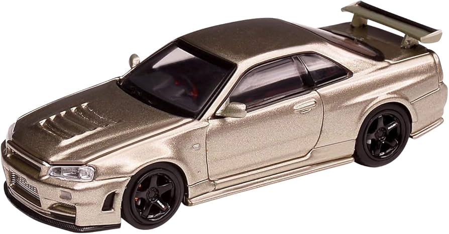Amazon | MOTORHELIX 1/64 日産 スカイライン GT-R R34 Z-TUNE