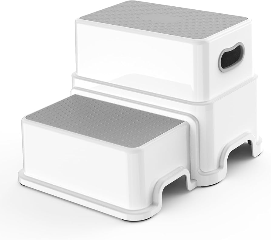 Amazon.com: Victostar Toddler Step Stool,2 Kids Step Stool for