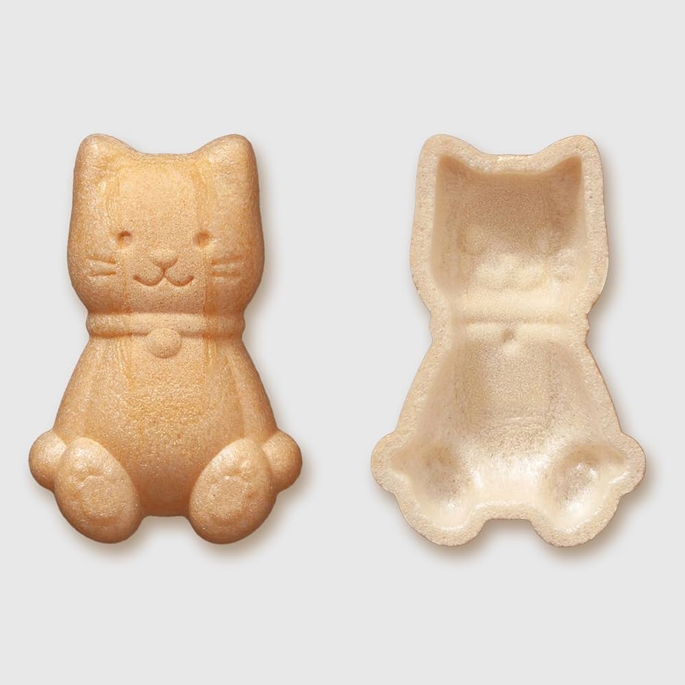 Amazon | 【もなかの皮】鈴ねこ 100枚入 （たねらく） | 加賀種 | 最中