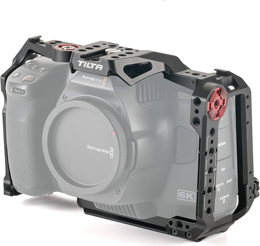 Amazon.co.jp: TILTA | Camera Cage for BMPCC 6K Pro - Black