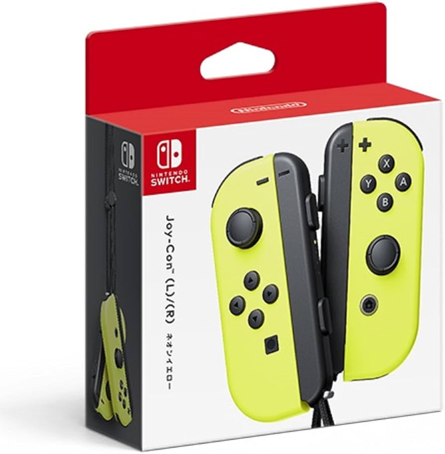 Nintendo Switch Joy-Con (L) / (R) Neon Yellow Set [Switch][Japan