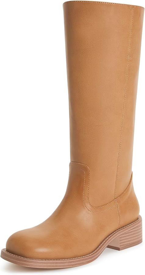 Amazon.com | JustFab Knee High Boots for Women Platform Chunky