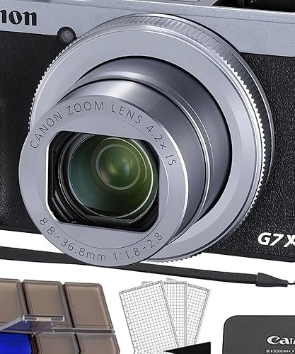 Amazon.com : Canon PowerShot G7 X Mark III Digital Camera (Silver