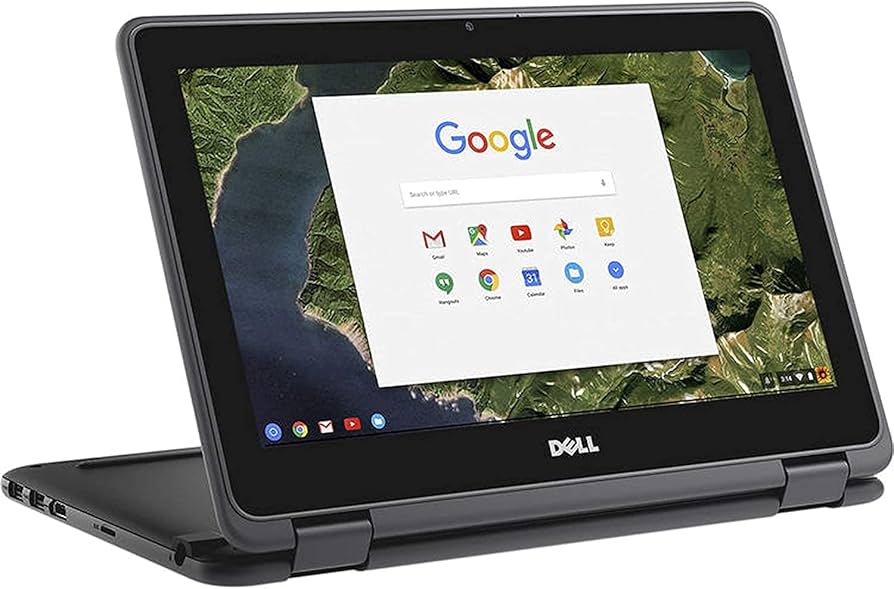 2021 Dell 11.6-inch Convertible 2-in-1 Touchscreen Chromebook