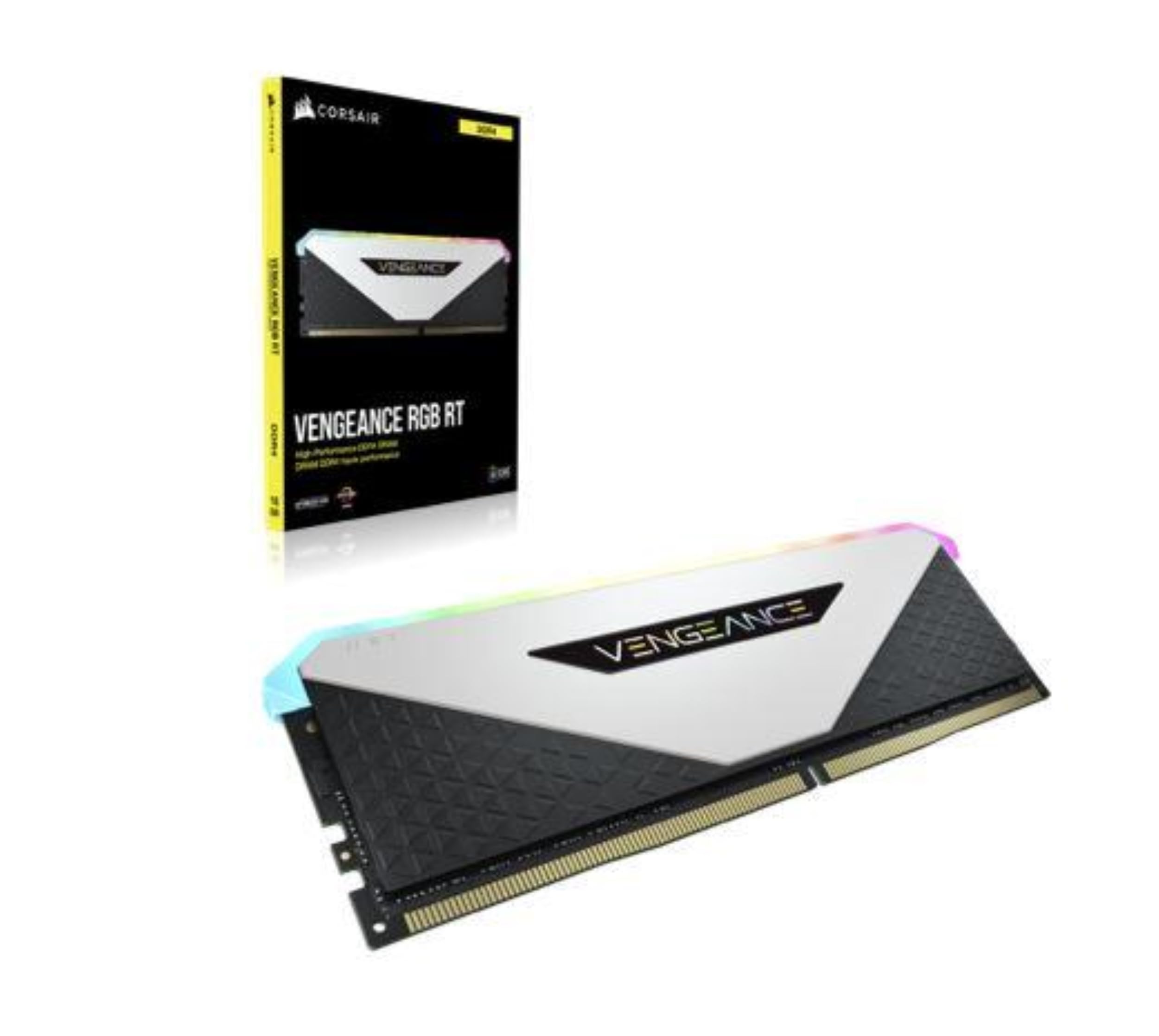 CORSAIR Vengeance RGB RT 64GB (4x16GB) DDR4 3200 (PC4-25600) C16