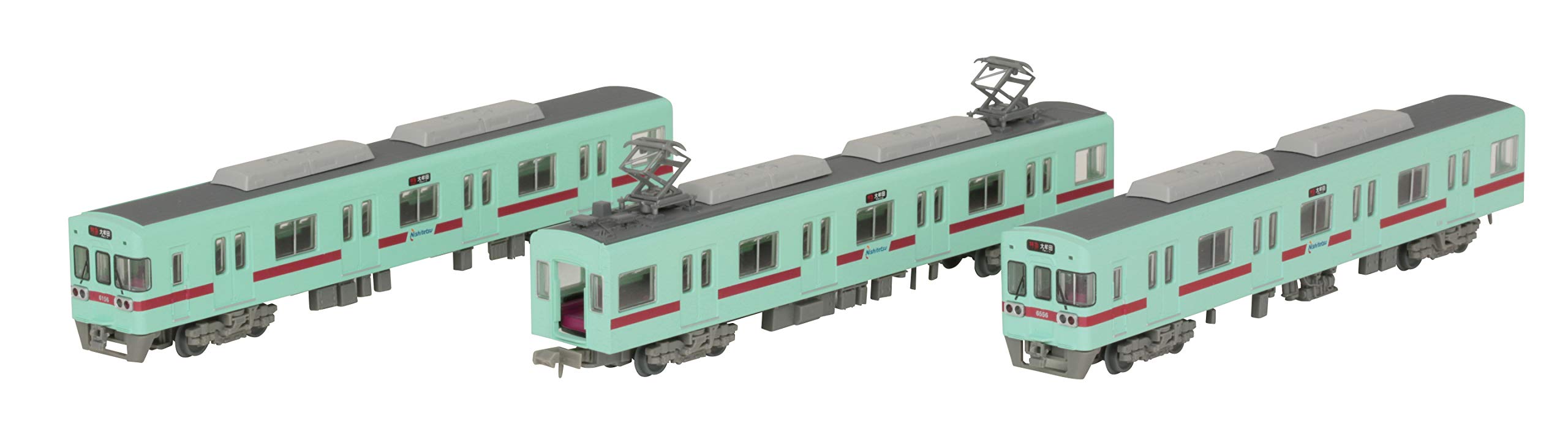 Amazon | 鉄道コレクション 鉄コレ 西日本鉄道 6050形 更新車 6156編成