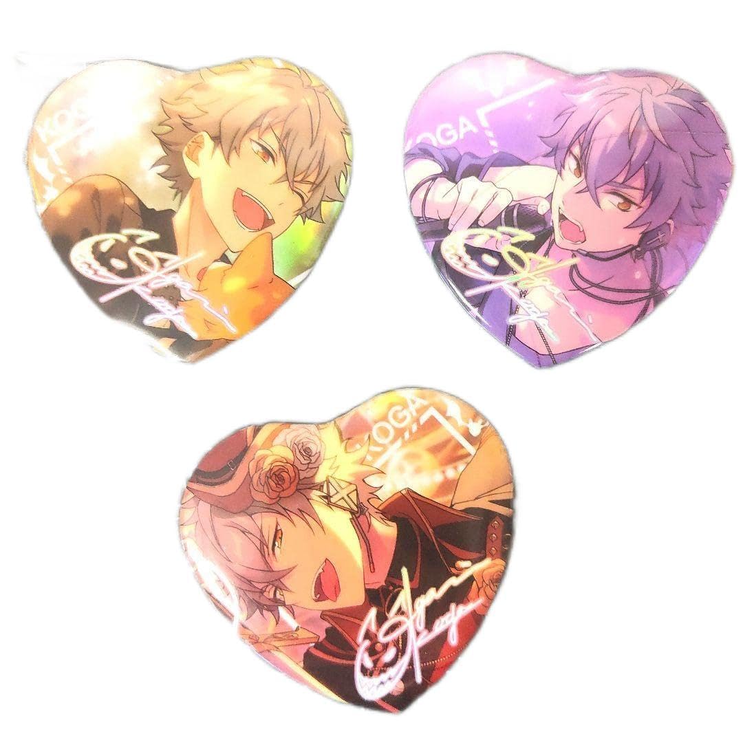 大神晃牙 あんスタ 晃牙 缶バッジ 中国 願望缶 中国限定 願望 缶