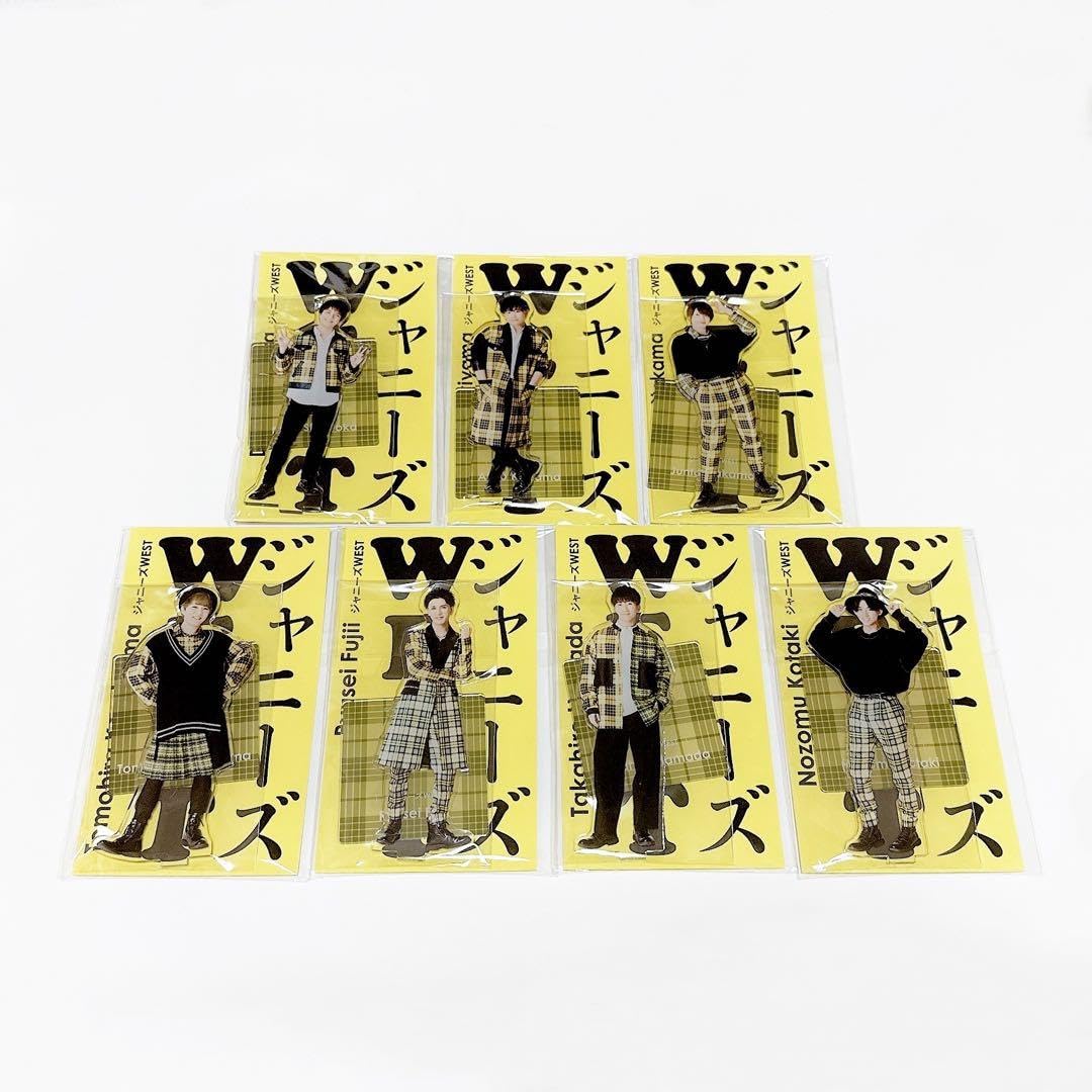 Amazon.co.jp: ジャニーズWEST アクスタFest アクリルスタンド 7人