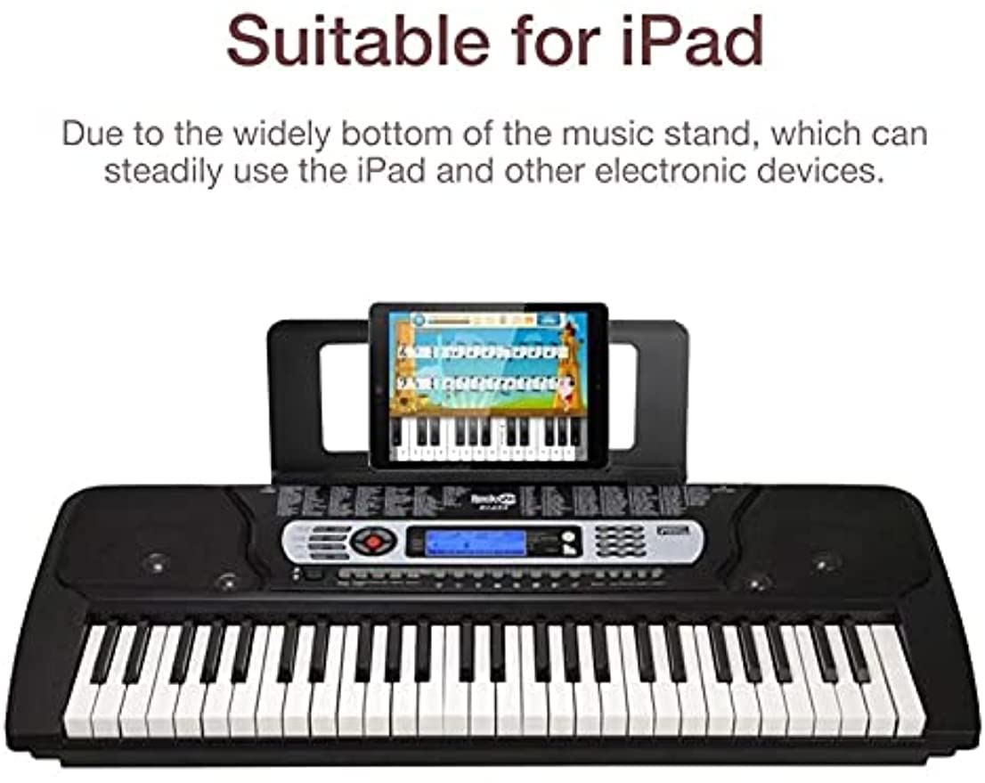 Amazon | 楽譜用譜面台、ヤマハキーボードと互換性のある譜面台