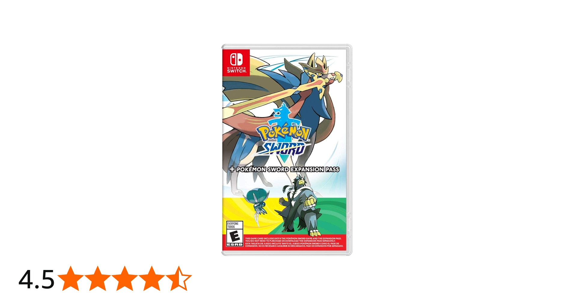 Amazon.co.jp: Pokemon Sword + Pokemon Sword Expansion Pass (輸入版
