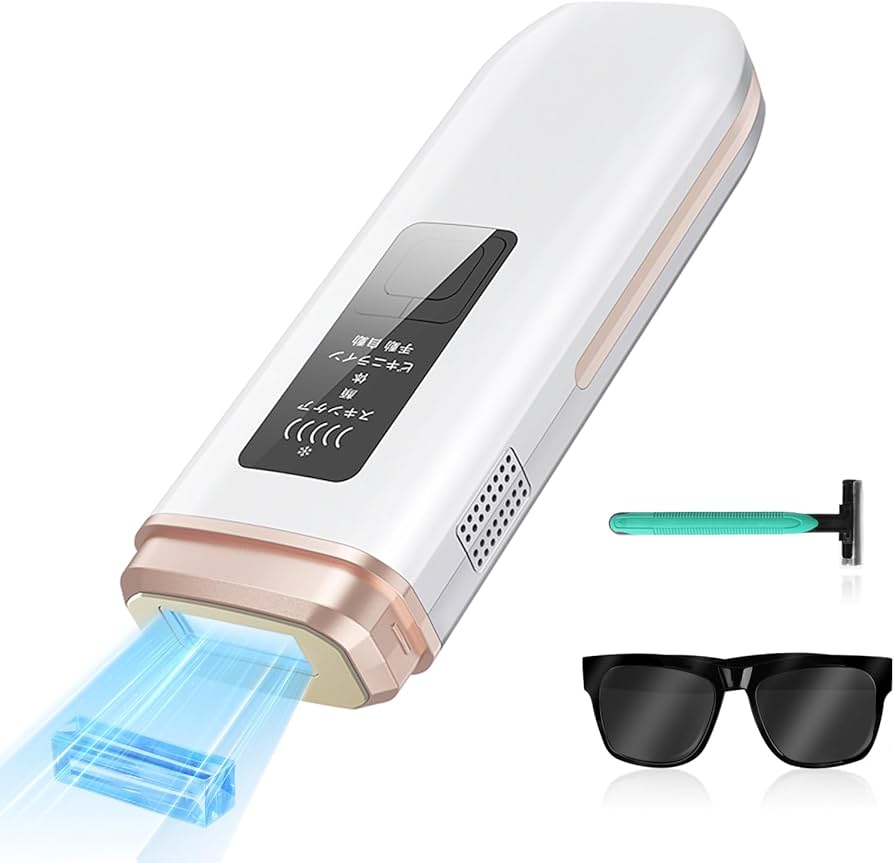 Amazon | Ni Zmir脱毛器 【サロン級無痛脱毛機 瞬間10℃サファイア冷却