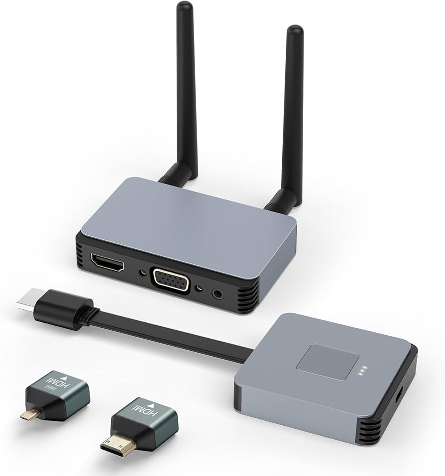 Amazon.co.jp: ifconst ワイヤレス hdmi 送受信機セット 無線 hdmi