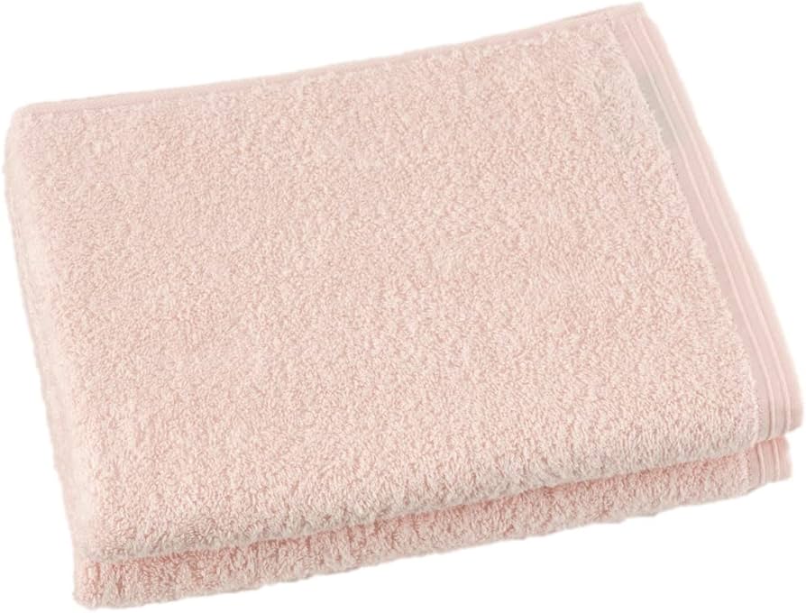 Amazon｜ホットマン 1秒タオル ヘアタオル 2枚セット ピンク ホット