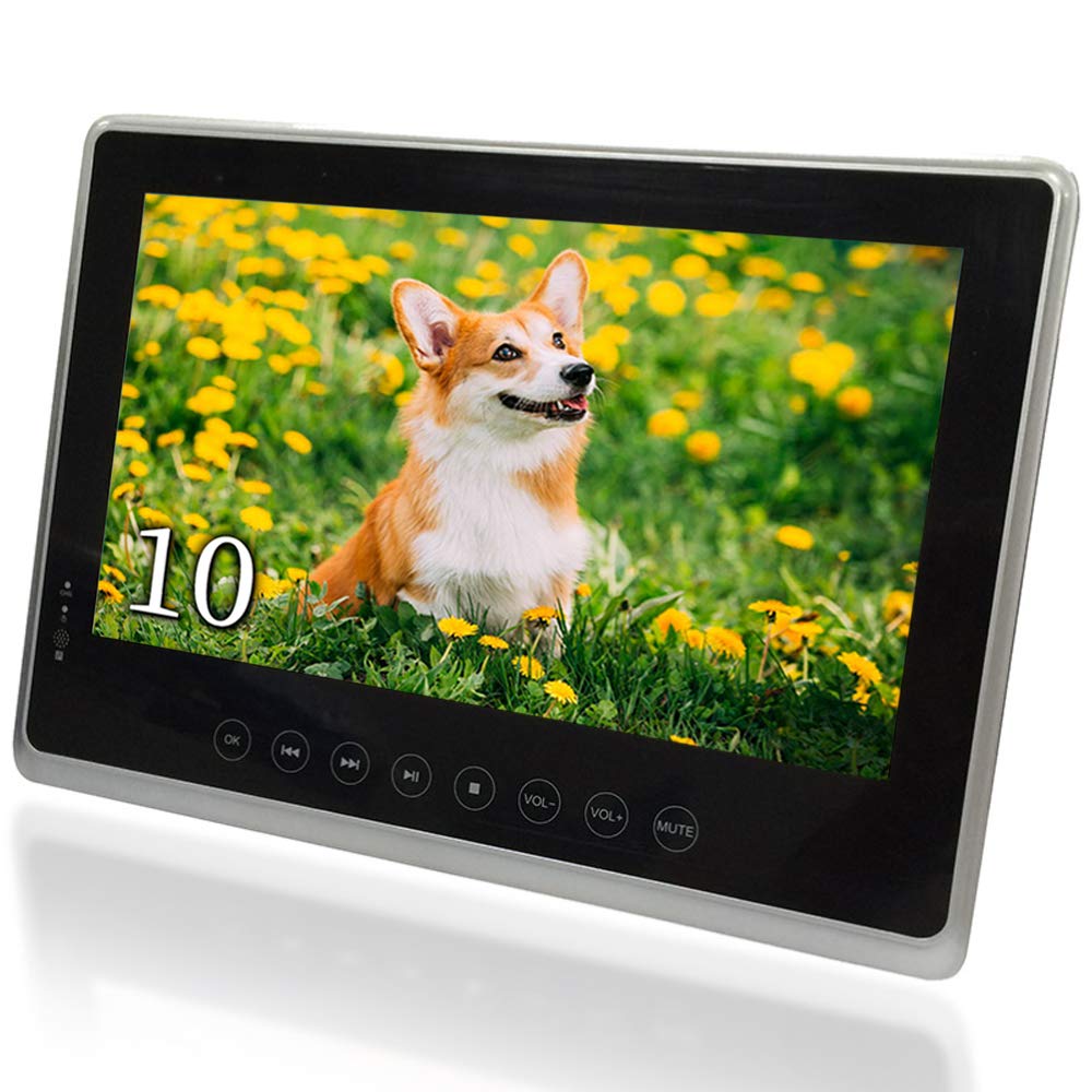 Amazon | 防水 ポータブルブルーレイプレーヤー 10インチ 車載 小型