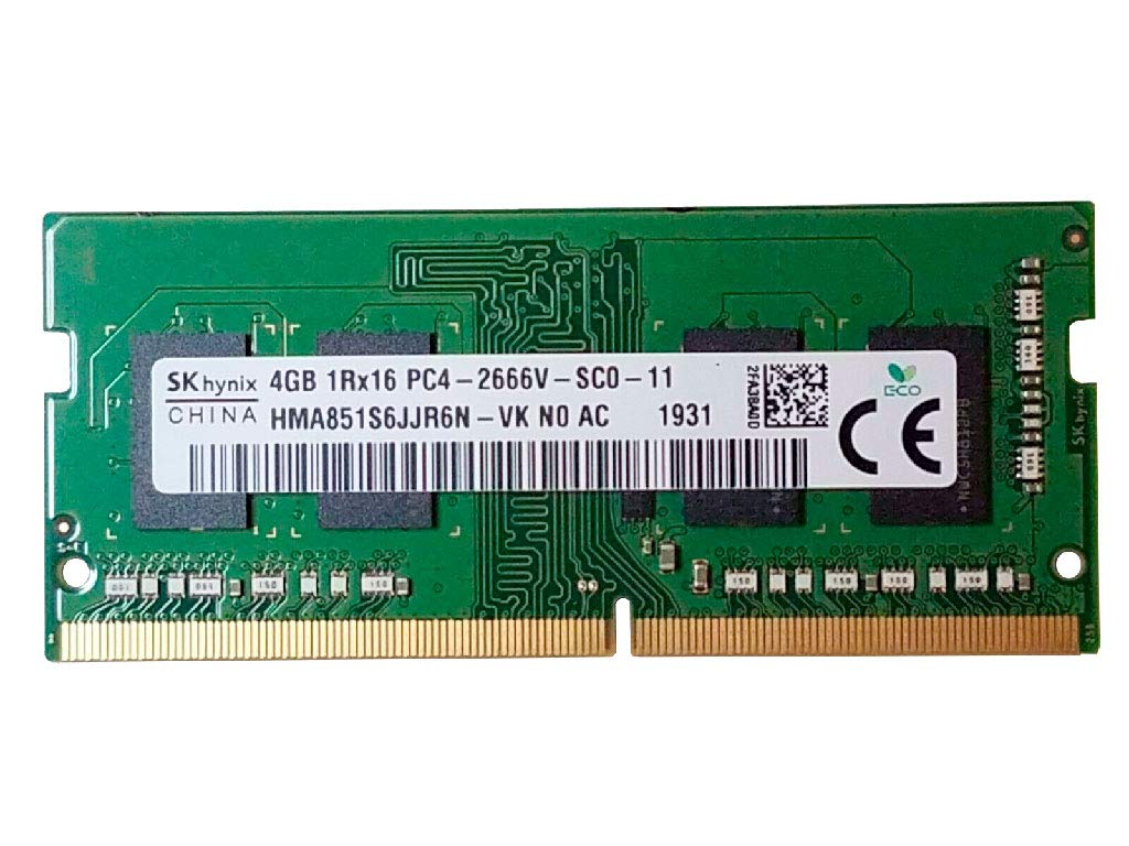 SK Hynix 4GB DDR4 2666MHz SODIMM Memory Module at Amazon.com