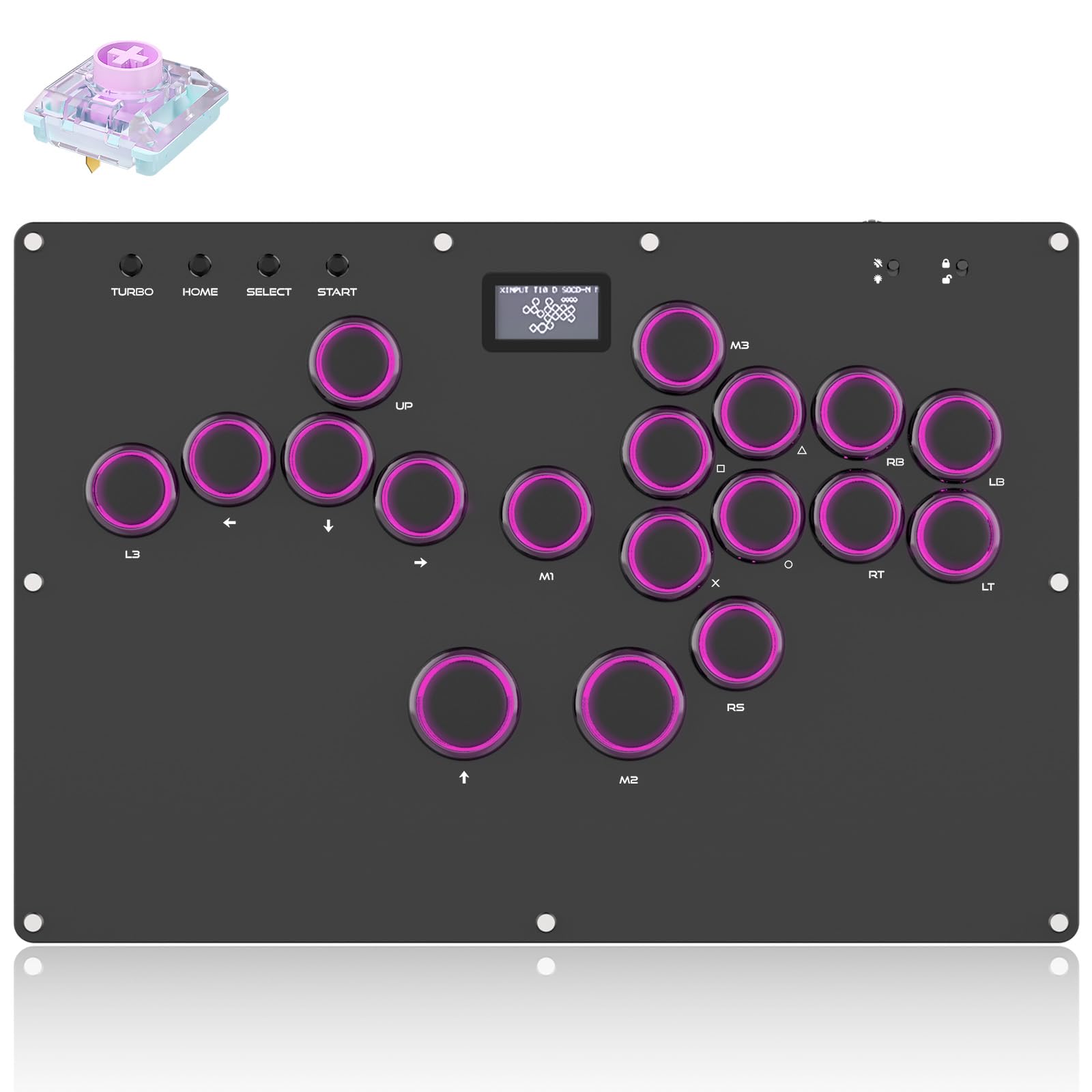 Amazon.co.jp: Guilekeys レバーレス アケコン レバーレス