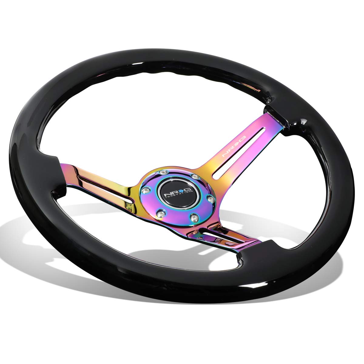 Amazon | NRG RST-018BK-MC 強化ステアリングホイール - ブラック