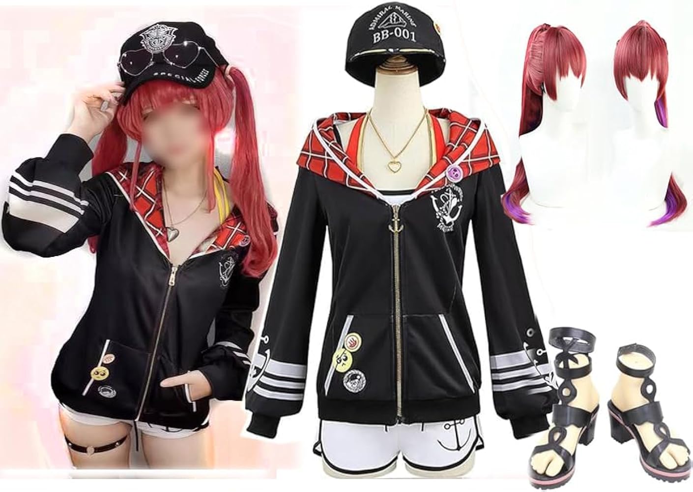 Amazon.co.jp: [楽コス] 宝鐘マリン 水着衣装 コスプレ衣装 ほうしょう