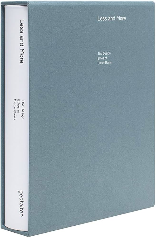 Amazon | Less and More: The Design Ethos of Dieter Rams | Klemp