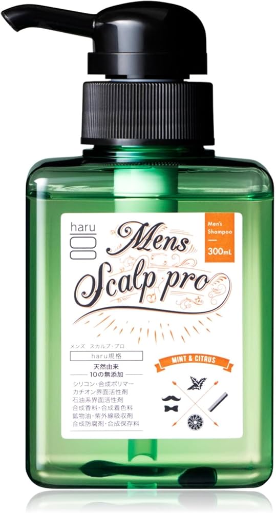Amazon | haru(ハル) メンズスカルプ・プロ 300ml（約3ヶ月分） 単品