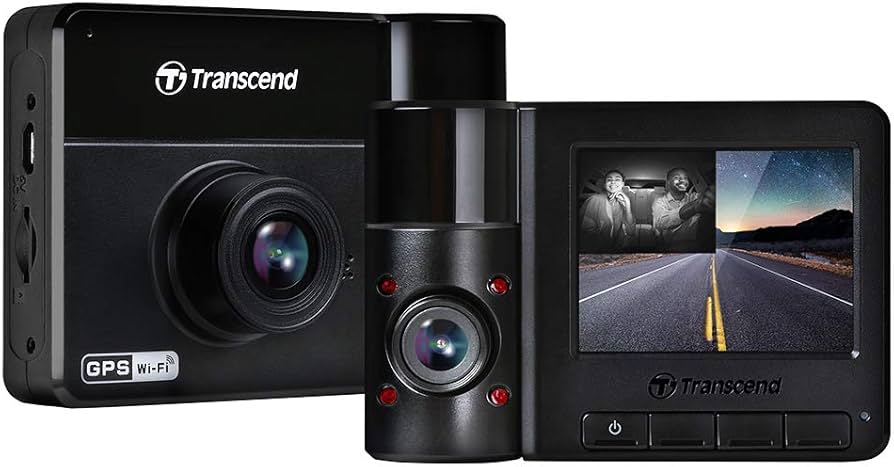 Amazon.com: Transcend DrivePro 550 Dual Lens Dash Camera Dashcam