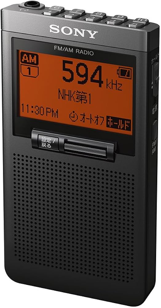 Amazon.co.jp: ソニー PLLシンセサイザーラジオ SRF-T355 : FM/AM