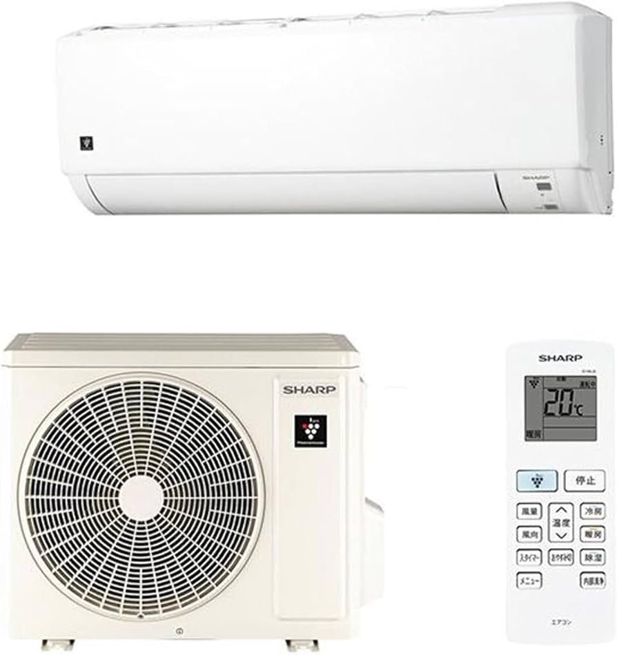 Amazon | シャープ (SHARP) エアコン DHシリーズ ホワイト系 主に6畳