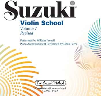 Amazon.com: Suzuki Violin School, Vol 7: 9781470617134: Suzuki