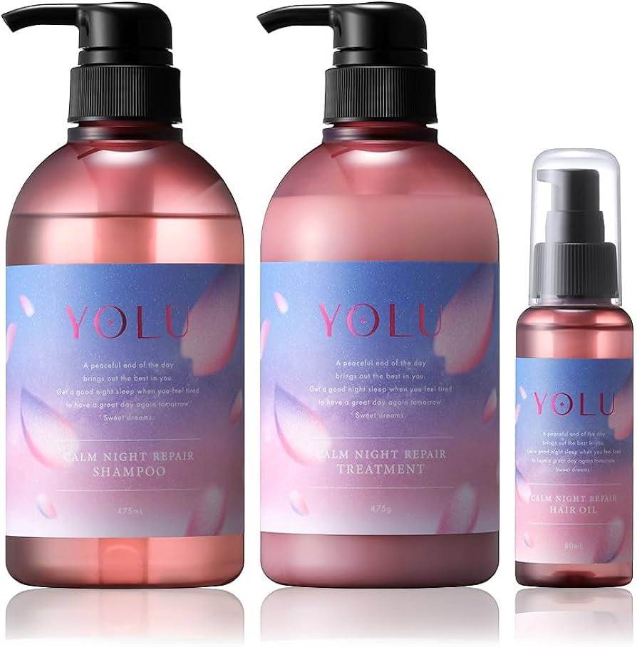 Amazon | [2024年春限定] YOLU ヨル | 夜間美容 3点セット シャンプー