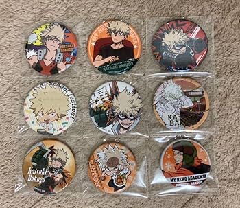 Amazon.co.jp: ヒロアカ 爆豪勝己 缶バッジ まとめ売り FJEBP : おもちゃ