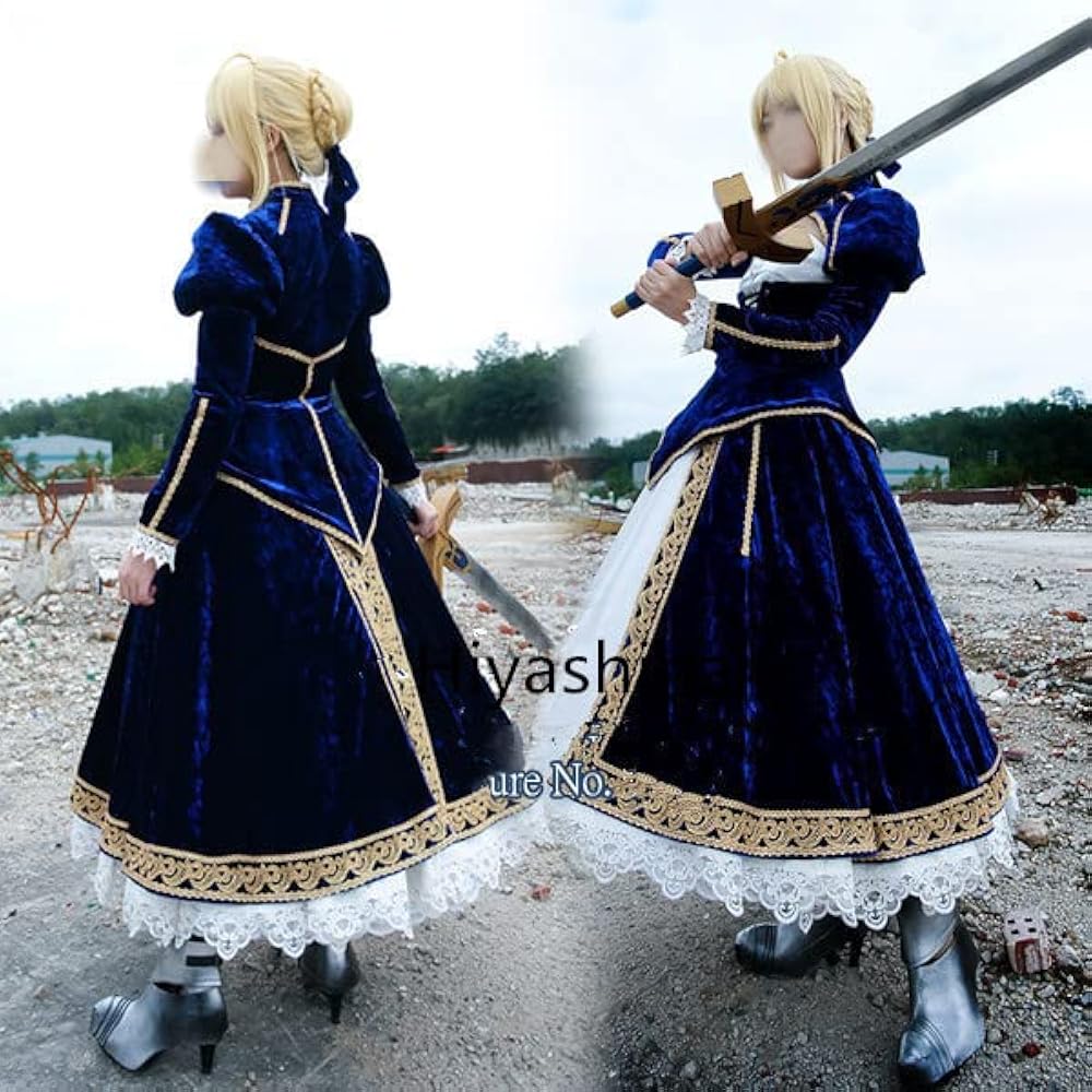 Amazon.co.jp: [YUOK] Fate/stay nightセイバー コスプレ衣装