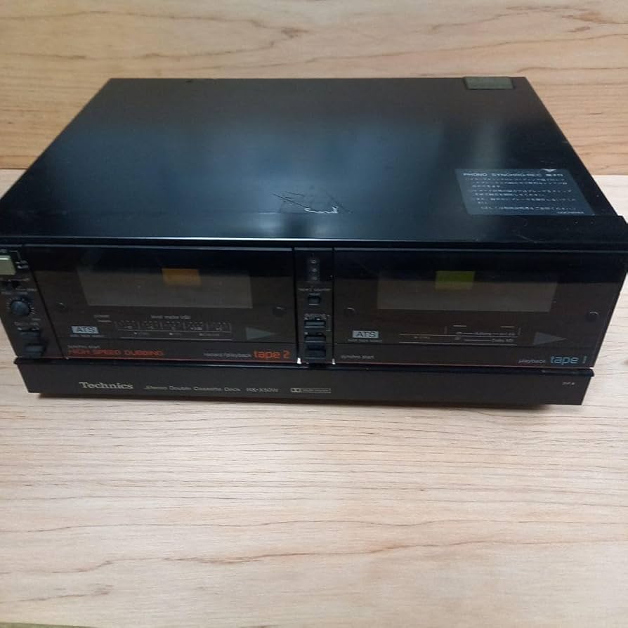 Amazon.co.jp: カセット デッキ 昭和レトロ ダブルカセットデッキ