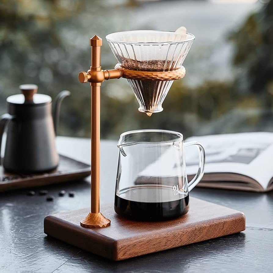 Amazon | WOOD SHOW コーヒード器具 セット コーヒードリップスタンド