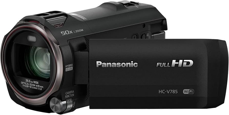 Amazon.com : Panasonic Full HD Video Camera Camcorder, 20X Optical