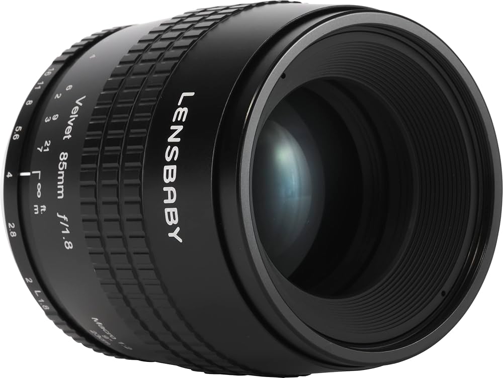 Amazon.co.jp: Lensbaby ソフトレンズ Velvet 85 85mm F1.8 キヤノン