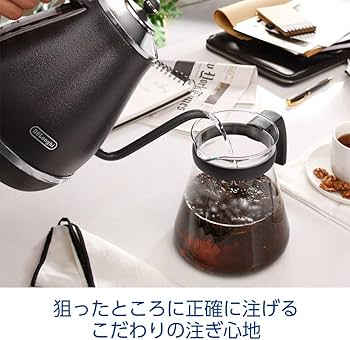 Amazon | De'Longhi (デロンギ) 電気カフェケトル アイコナ KBOE1230J