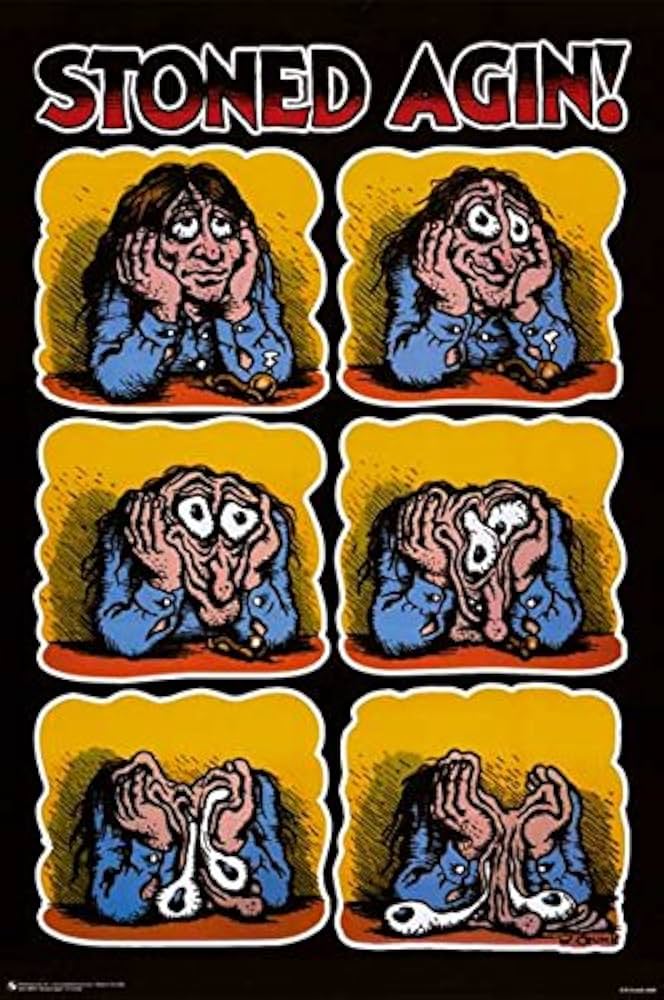 Amazon.co.jp: ロバートクラムは再びストーンド！コミックアート