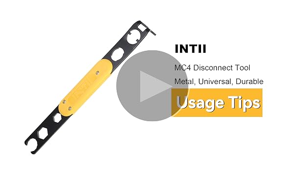 Amazon.com: INTII Universal MC4 Disconnect Tool, Metal MC4 Tool
