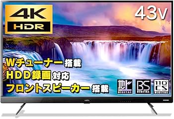 Amazon | アイリスオーヤマ 43V型 液晶テレビ フロントスピーカー