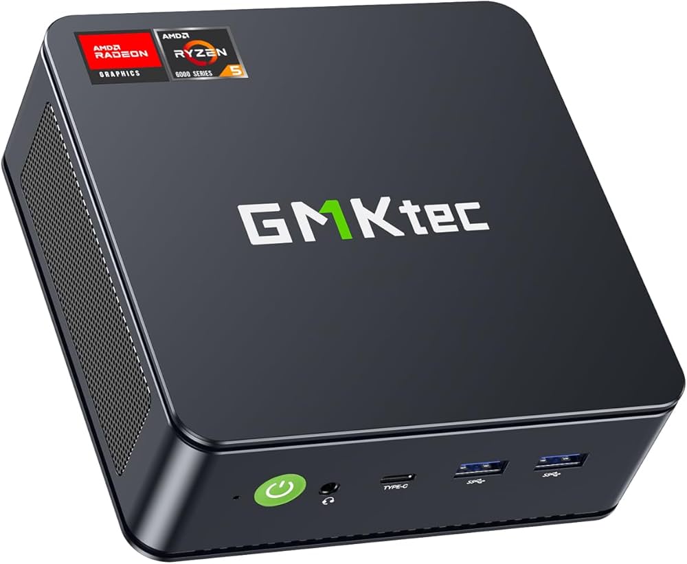 GMKtec M6 Mini PC AMD Ryzen 5 6600H Windows 11 Pro 16GB DDR5 512GB