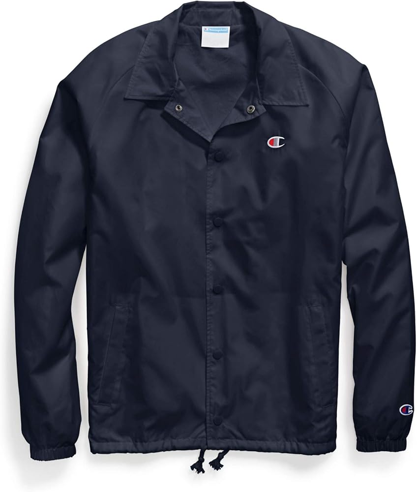 Champion Men's Coaches Jacket West Breaker Edition, navy, 2X Large