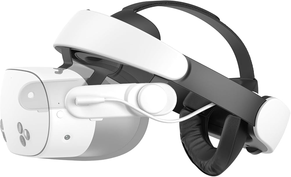 KIWI design H4 Boost Battery Head Strap Compatible with Meta Quest